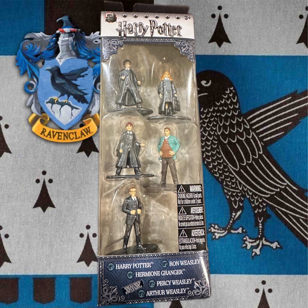 Nano Metalfigs Harry Potter Pack A 5 Figures Ron Weasley Hermoine Granger Metal